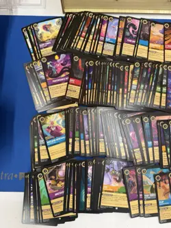 Disney Lorcana Approximately 261 Cards Bulk Lot Only Base Cards Non-Foil - Image 2