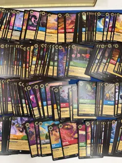 Disney Lorcana Approximately 261 Cards Bulk Lot Only Base Cards Non-Foil - Image 3