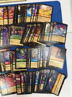 Disney Lorcana Approximately 261 Cards Bulk Lot Only Base Cards Non-Foil - Image 4