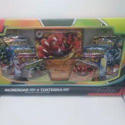 Pokemon Trading Card Game Incineroar Ex & Torterra Ex Special Collection Box New - Image 1