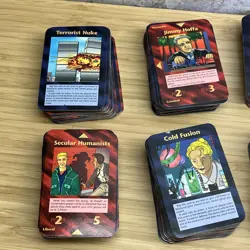 ILLUMINATI New World Order CCG 500 Card Lot - Steve Jackson Games - Image 2