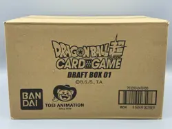 Dragon Ball Super Card Game Draft Box 01 4 Box Case Sealed New BANDAI - Image 3