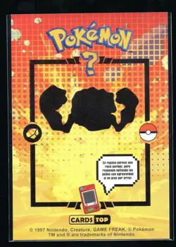 GEODUDE #074 - Card Tops Pokedex Database - Pokemon *GOLD HOLO FOIL DESIGN* - Image 2