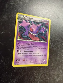 Gengar Holo Rare XY BREAKthrough 60/162 Pokemon Card NM - Image 2
