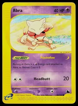 Pokemon Card - Abra Skyridge 46/144 Non Holo - Image 1