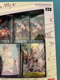 One Piece TCG Illustration Box Vol. 2 Promo Cards Black Maria & Yamato SEALED - Image 3