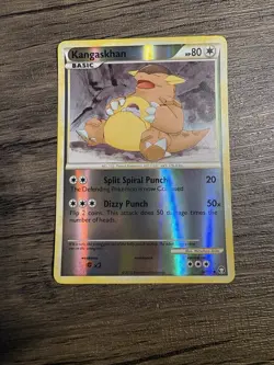 Kangaskhan 36/102 HGSS Triumphant Pokemon Card LP/NM Reverse Holo - Image 1