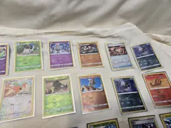 Pokemon Reverse Holo Card Lot Sun & Moon Sword & Shield - Image 4