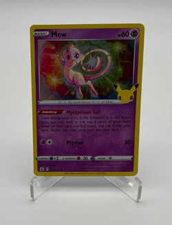 Pokemon Trading Card Game TCG Celebrations Mew 011/025 - Image 1