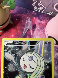 Meloetta XY120 XY Holo Blackstar Promo Card Near Mint Condition - Image 2