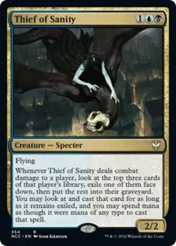 Thief of Sanity - Light Play MTG Commander: Streets of New Capenna - Image 1