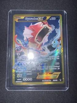 Pokemon Gyarados EX Card Secret Rare XY Breakpoint 123/122 LP-NM Condition - Image 1