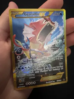 Pokemon Gyarados EX Card Secret Rare XY Breakpoint 123/122 LP-NM Condition - Image 3