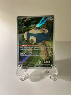 Pokemon Snorlax 051 Scarlet & Violet Promo Holo 150 HP English Card - Image 1