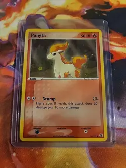 Ponyta 76/112 Reverse Holo EX Fire Red Leaf Green Pokemon TCG Card NM 🔥 - Image 1