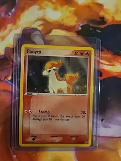 Ponyta 76/112 Reverse Holo EX Fire Red Leaf Green Pokemon TCG Card NM 🔥 - Image 4