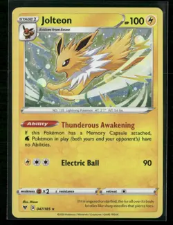 Jolteon - (Cosmos Holo) Miscellaneous Cards & Products 047/185 Holo NM - Image 1