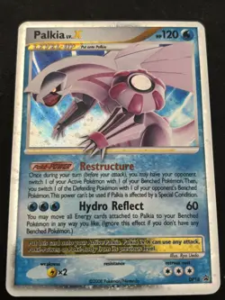 Pokemon Palkia LV.X TCG Promo Card 2008 DP18 Holo Rare - Image 1