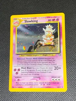 Slowking 14/111 Holo - Neo Genesis Pokemon Card - LP - Image 1