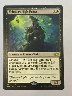 MTG - Skirsdag High Priest - NM - Jumpstart 2022 - Image 1