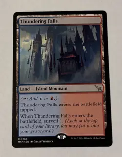 MTG Thundering Falls - Murders at Karlov Manor LP - Image 1