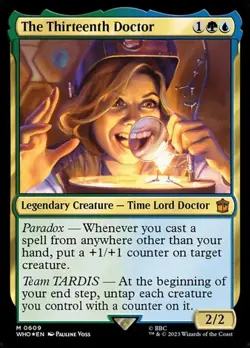 The Thirteenth Doctor - Surge Foil DRWHO LP MTG - Image 1