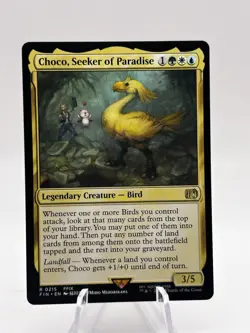 Choco, Seeker of Paradise 0215 Final Fantasy FIN MTG NM - Image 1