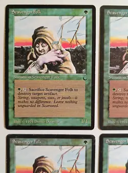 MTG | 4 x Scavenger Folk | The Dark | Magic The Gathering | Playset - Image 2