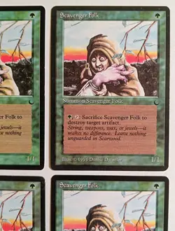 MTG | 4 x Scavenger Folk | The Dark | Magic The Gathering | Playset - Image 3
