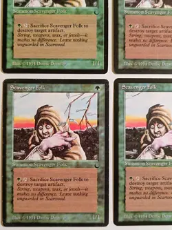 MTG | 4 x Scavenger Folk | The Dark | Magic The Gathering | Playset - Image 4