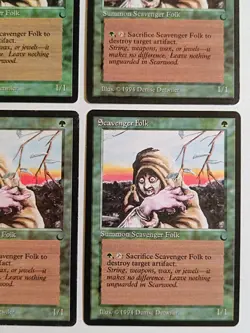MTG | 4 x Scavenger Folk | The Dark | Magic The Gathering | Playset - Image 5