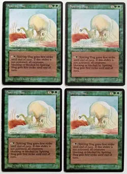 MTG | 4 x Spitting Slug | The Dark | Magic The Gathering | Playset - Image 1