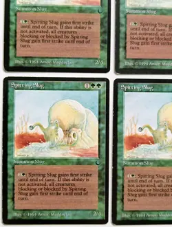 MTG | 4 x Spitting Slug | The Dark | Magic The Gathering | Playset - Image 4