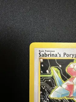 Sabrina's Porygon 98/132 Gym Challenge Regular LP Pokemon Card - Image 3