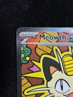 Meowth 121/088 Perfect Order Sir Pokemon Card Near Mint English - Image 2