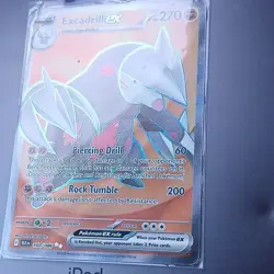 Pokemon Excadrill EX Sv: Black Bolt 160/086 Full Art Holo Ultra Rare 270 HP - Image 1