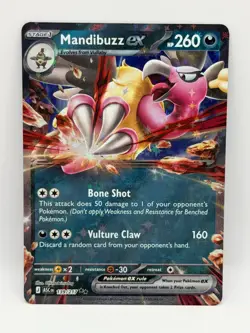 Mandibuzz ex 139/217 Ascended Heroes NM Double Rare Holo Pokemon TCG - Image 1