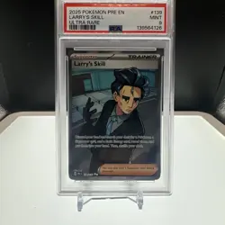 Pokemon Larry's Skill 139/131 Prismatic Evolutions Ultra Rare Full Art Trainer - Image 1