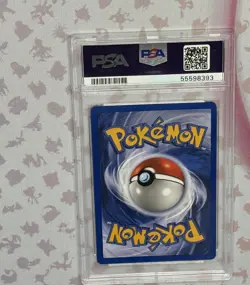 PSA 9 - Pokemon POLIWRATH 15/130 - BASE SET 2 - HOLO Rare 2000 Mint - Image 2