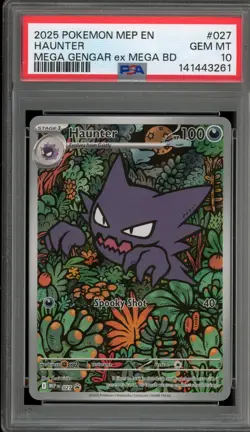 Pokemon Haunter Mega Gengar ex Mega BD Promo #027 PSA 10 Gem Mint - Image 1
