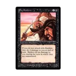 WOTC MtG Arabian Nights Erg Raiders - Light (C3) EX - Image 1