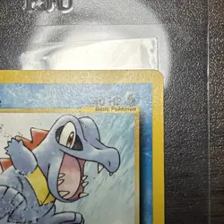 Pokemon Totodile Neo Genesis 80/111 Basic 40 HP English 2000 1st edition - Image 2