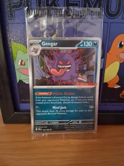 *SWIRL* Pokemon TCG Gengar 050/088 Promo Sealed Stamped Gamestop Promo Card - Image 1