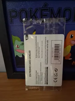 *SWIRL* Pokemon TCG Gengar 050/088 Promo Sealed Stamped Gamestop Promo Card - Image 2
