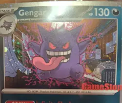 *SWIRL* Pokemon TCG Gengar 050/088 Promo Sealed Stamped Gamestop Promo Card - Image 5
