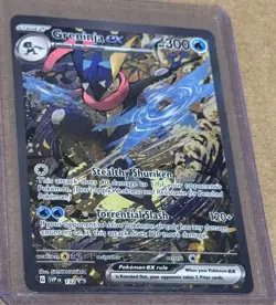 Pokemon Greninja EX SVP 132 Promo Full Art Holo Black Star Promos - Image 1