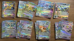 62 cards Pokemon Card Eevee Evolution RR 9 Set Holo Terastal Festival Japanese - Image 1