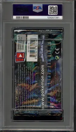 Pokemon Sun & Moon Guardians Rising Lycanroc Midnight Sealed Booster Pack PSA 10 - Image 2