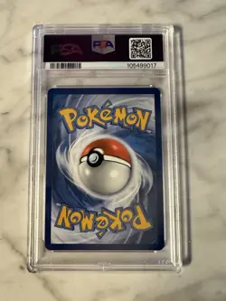 2023 POKEMON SWORD & SHIELD CROWN ZENITH #GG05 FULL ART/LAPRAS PSA 10 - Image 2