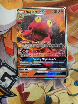 Pokemon - Magcargo GX - 44/214 - Lost Thunder - Holo - Ultra Rare MP - Image 1